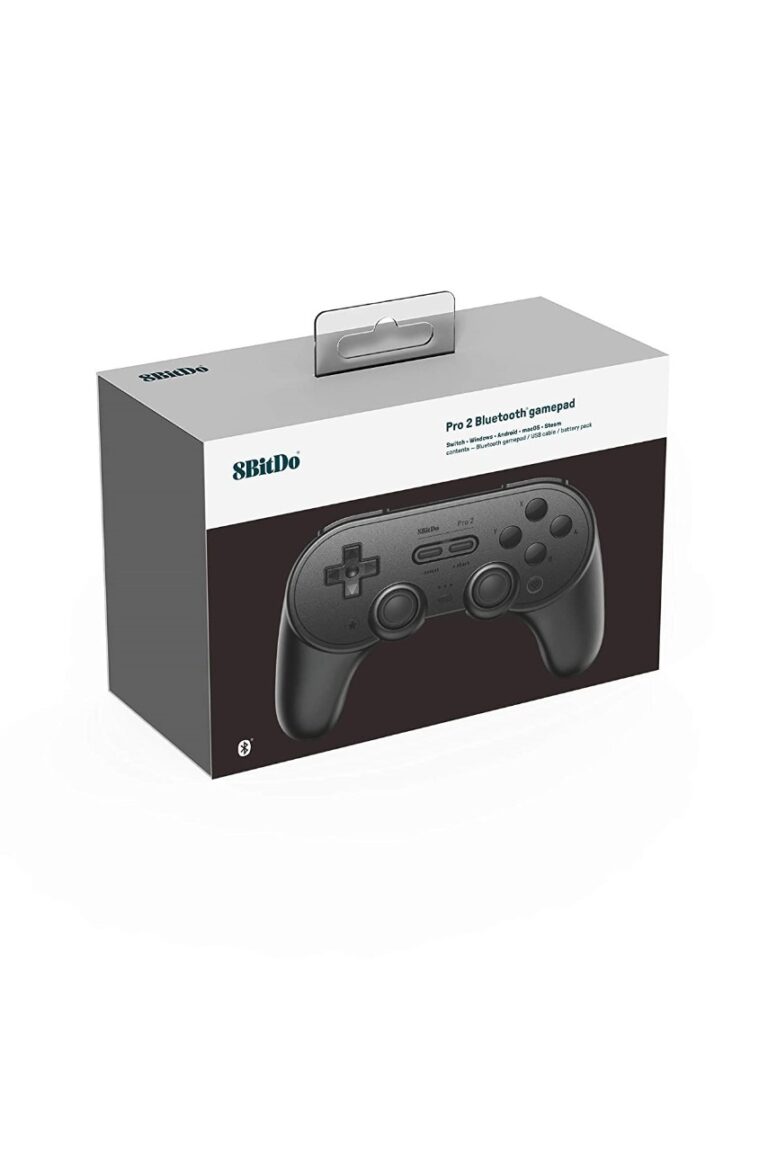 8bitdo Pro 2 Bluetooth Gamepad Black Edition Mx2Games