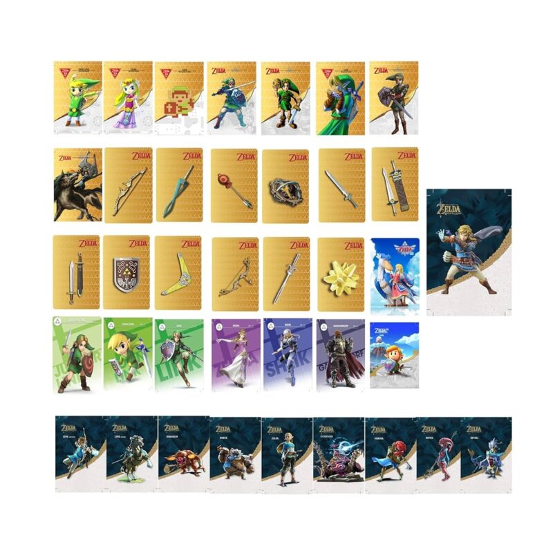 38 Pcs Nfc Cards Compatible With Amibo Legend Of Zelda Breath Of The Wild