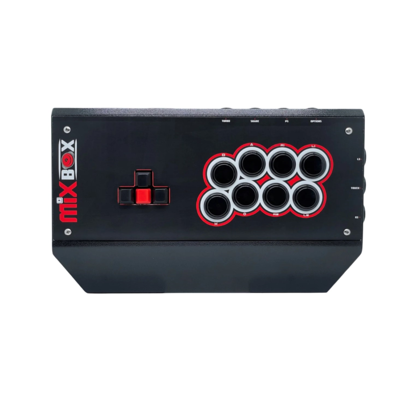 Mixbox Arcade Standard Edition Black Cherry Mx Red Silver Imported