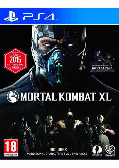 Mortal Kombat XL - PlayStation 4 : Whv Games: Video  