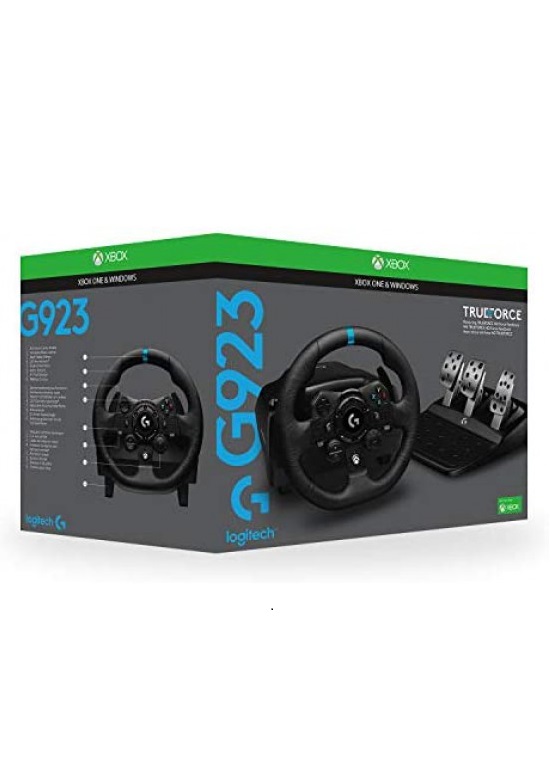 Logitech G923 Racing Wheel Ps5,Ps4,Pc Black (Imported) – Mx2Games