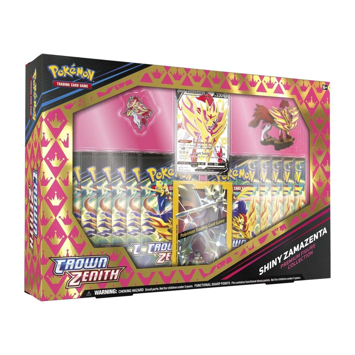 Pokémon Crown Zenith Premium Figure Collection Shiny Zamazenta - RED