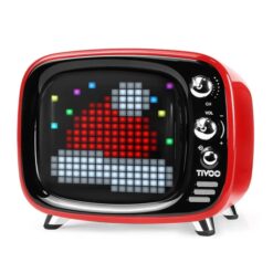 Divoom Tivoo Mini Retro Bluetooth Speaker With 16×16 LED Display