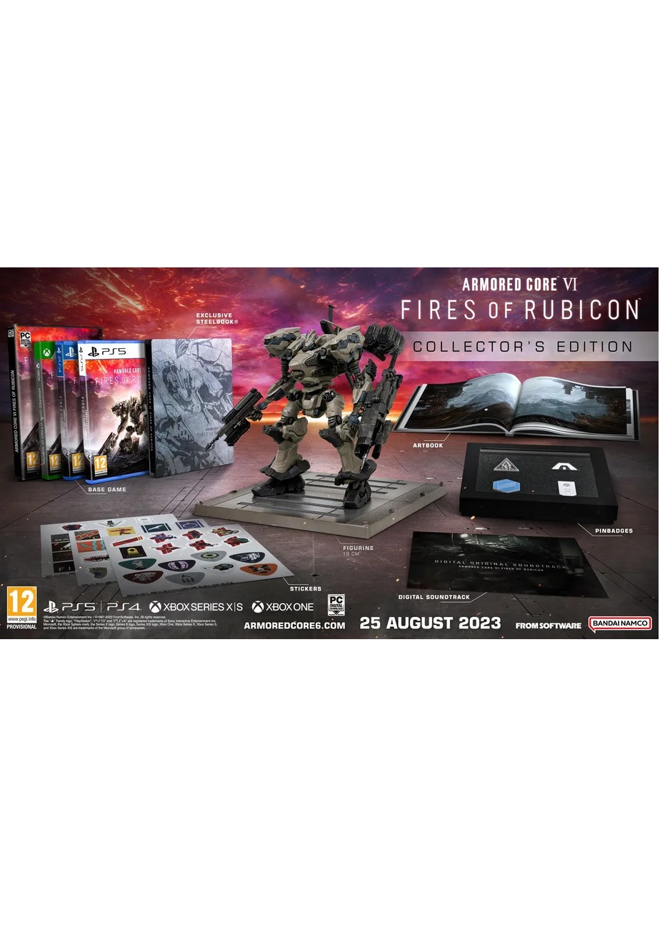 Bandai PS5 Armored Core VI Fires Of Rubicon Collector´s Edition