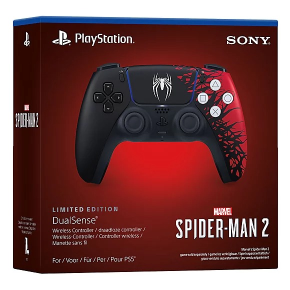 Ps5 DualSense Wireless Controller Marvels Spider Man 2 Limited Edition  (Imported)