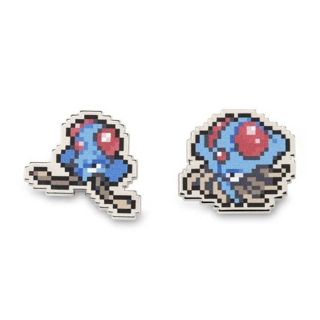 Shellder & Cloyster Pokémon Pixel Pins (2-Pack)