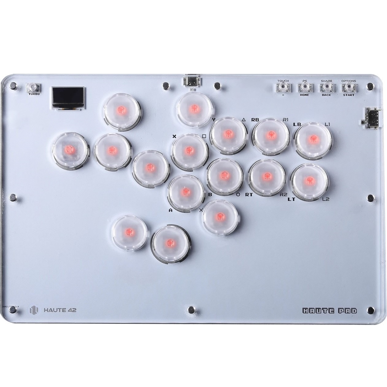 Haute42 T16 Mini Arcade Stick Controller For Ps4 Ps5 Nintendo Switch &  Steam Deck (Imported)