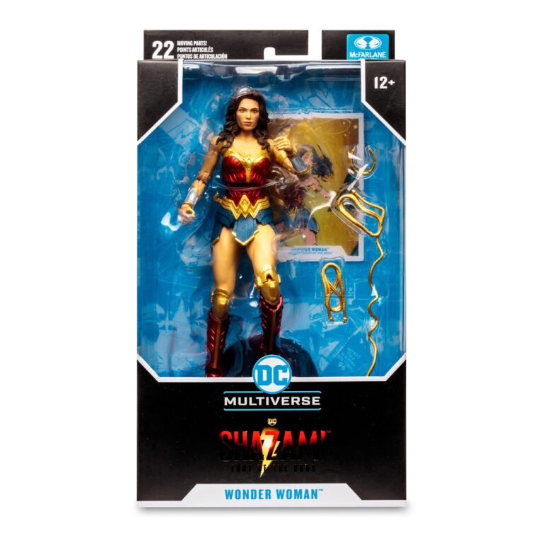 Mcfarlane Wonder Woman Shazam Fury Of The Gods Imported Mx Games