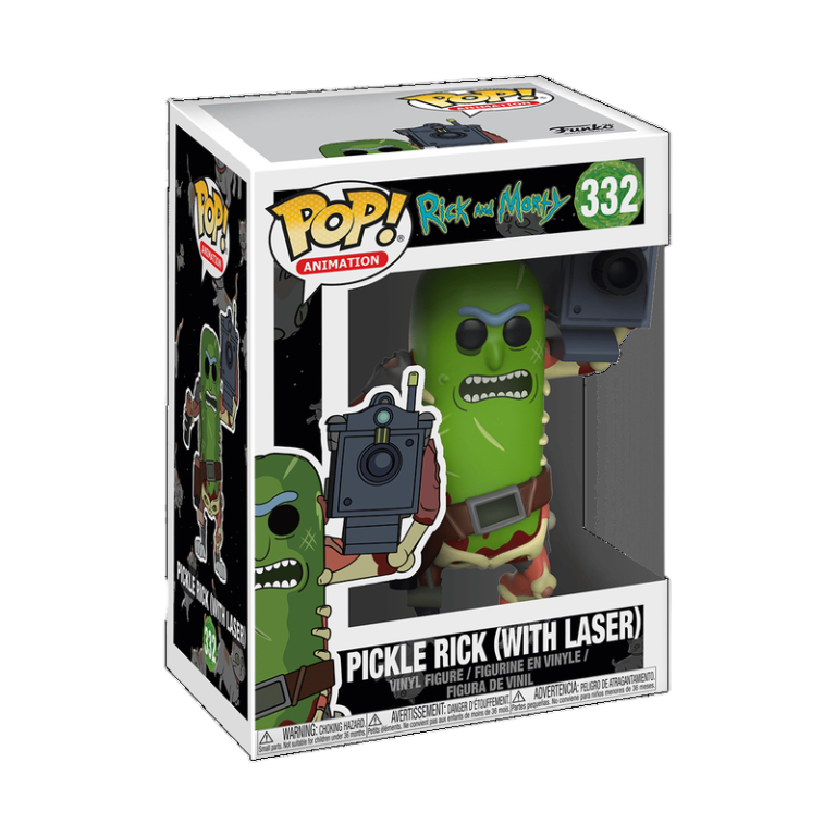 Funko Pop! Pickle Rick With Laser – Mx2Games