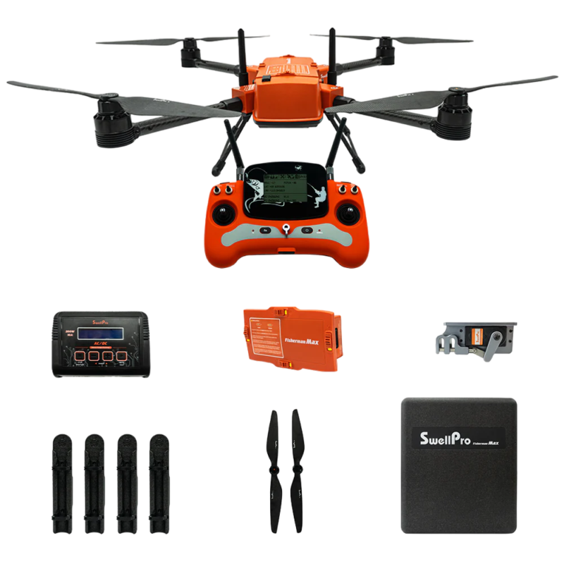 Swellpro Fisherman Max Fd2 Heavy Lift Fishing Drone Basic Version With ...