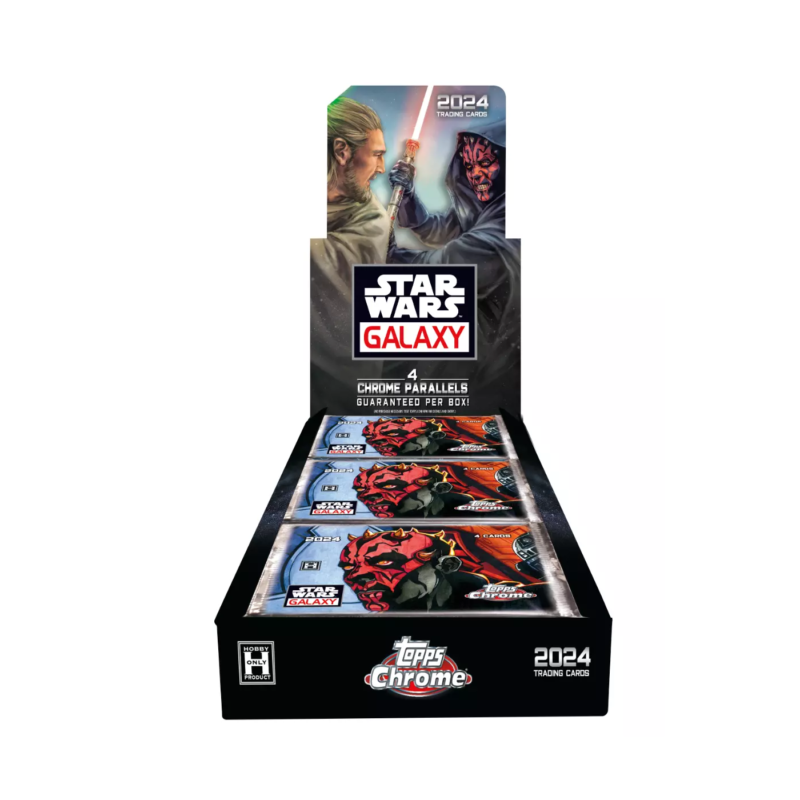 2024 Topps Star Wars Chrome Galaxy Hobby Box (Imported)